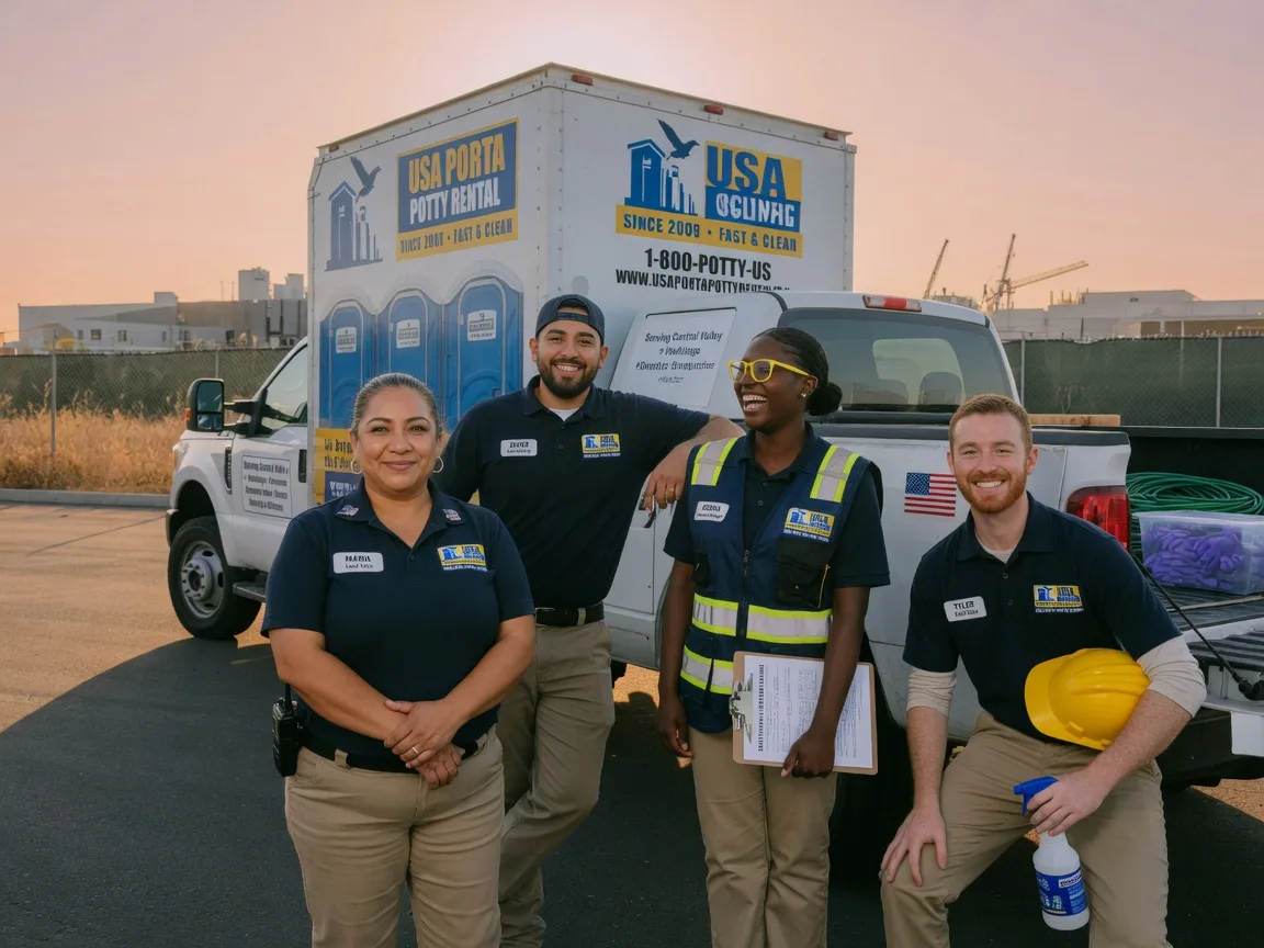 Portable Toilet Rental company in Hathaway Pines, CA